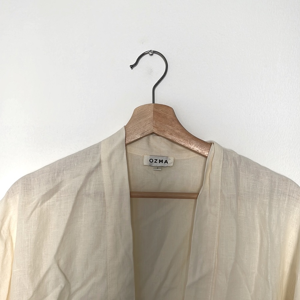 NWT OZMA of California - Linen Duster - Size Small